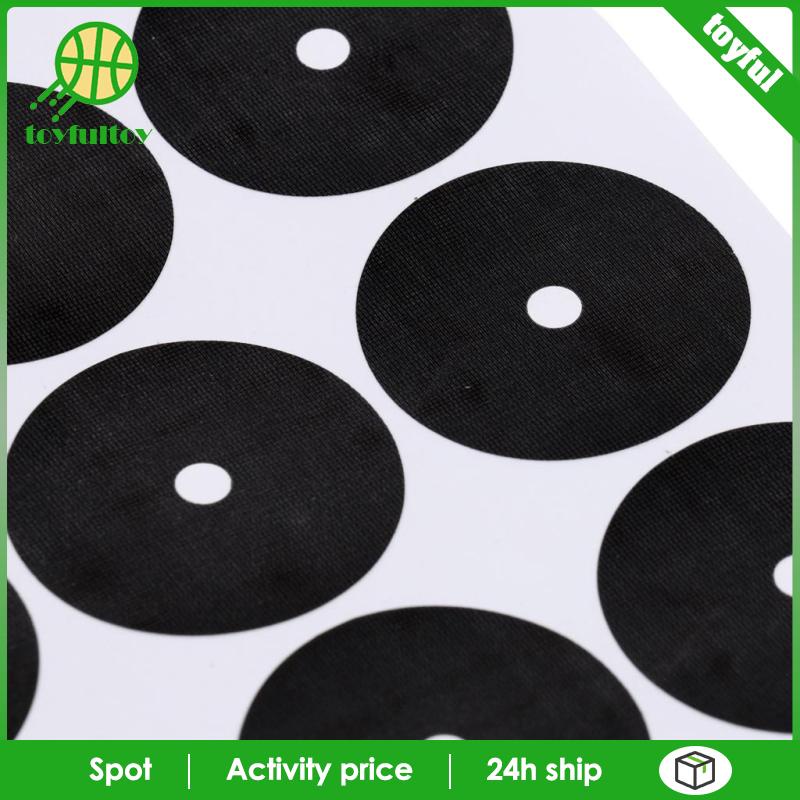 Bộ 30 Miếng Dán Đánh Dấu Hồ Bơi Màu Đen 3-3.5cm