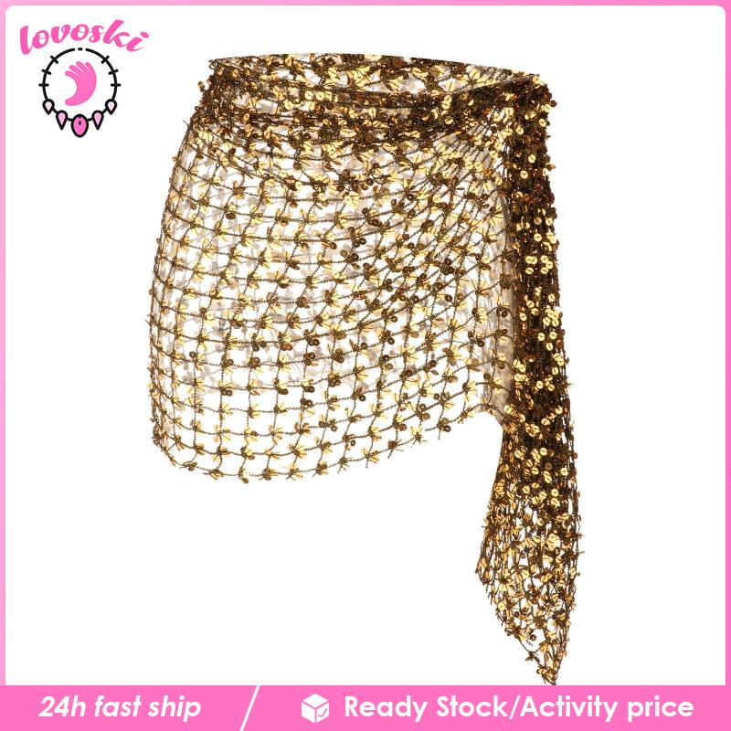 Bộ Trang Phục Biểu Diễn Múa Bụng Quyến Rũ Cho Nữ