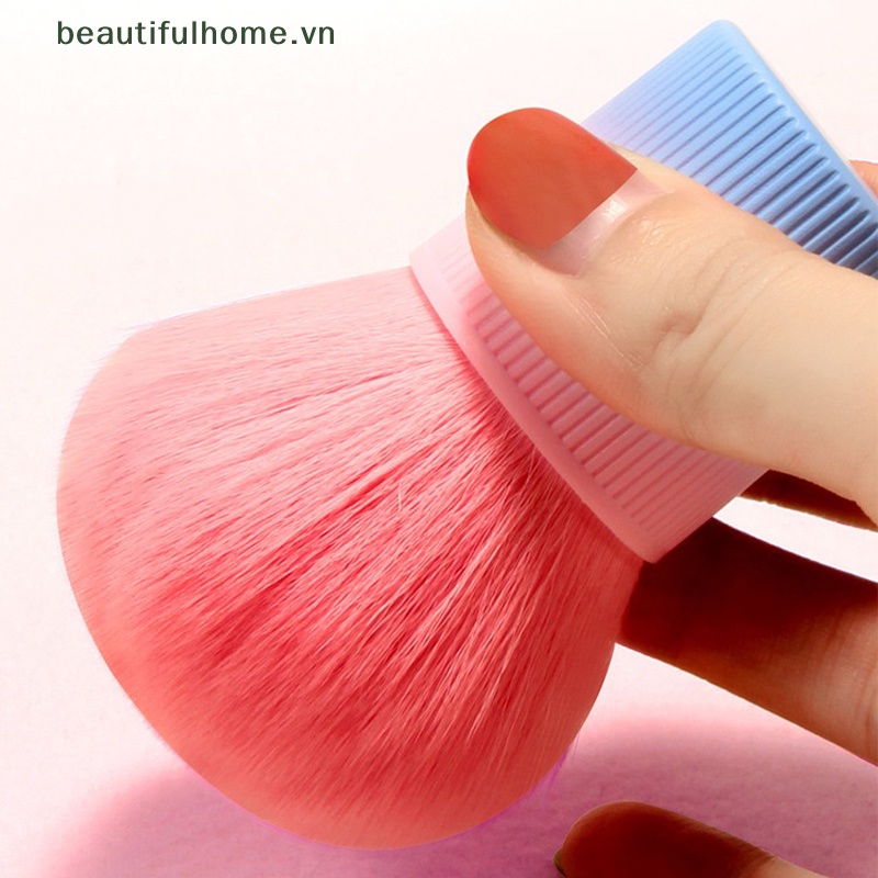 Cọ Phủi Bụi Làm Sạch Móng Tay Gel UV Acrylic Mềm Mại Tiện Dụng