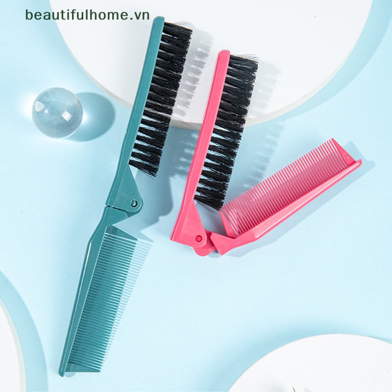 1 Lược Chải Tóc Massage Da Đầu Chống Tĩnh Điện Thiết Kế Nhỏ Gọn
