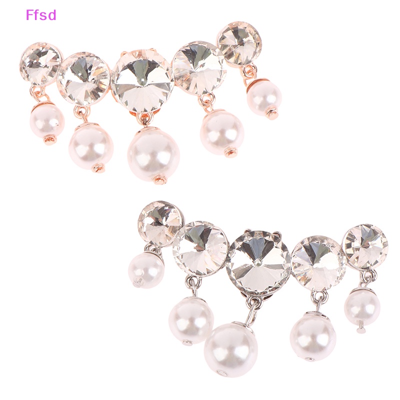 1 Kẹp Đính Đá Trang Trí Giày Cao Gót Cho Cô Dâu