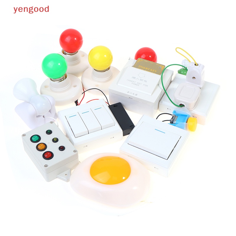 (YGD) Phụ Kiện Bảng Công Tắc Kỹ Thuật Mô Tơ Đồ Chơi DIY Mới Cho Trẻ Em