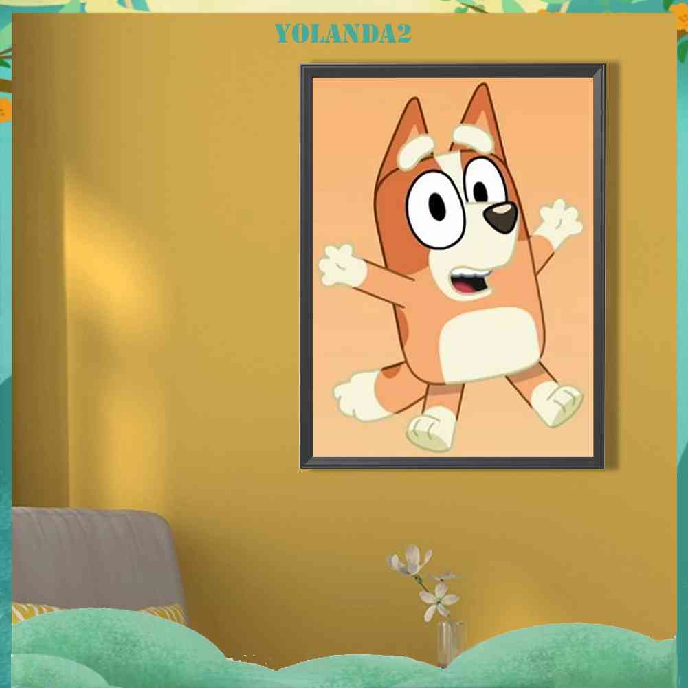 Bộ Tranh Đính Đá 5D Họa Tiết Hoạt Hình Độc Đáo DIY Dùng Trang Trí Nhà Cửa