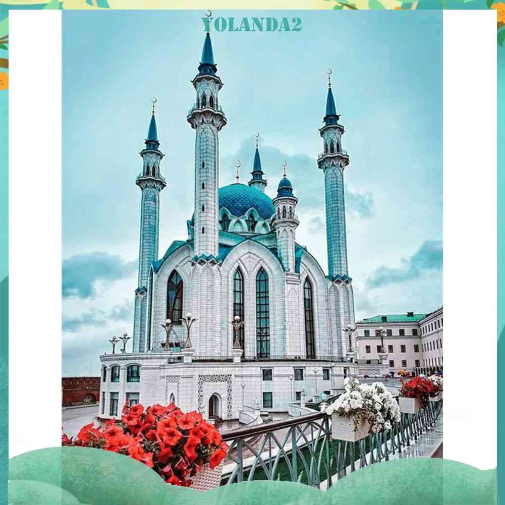 Tranh Đính Đá Kim Cương Toàn Bộ 5D DIY Hình Vẽ Nghệ Thuật Trang Trí Nhà Cửa