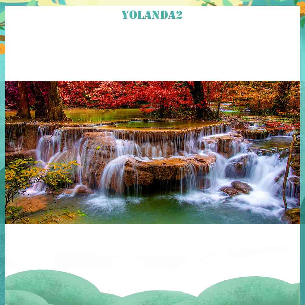 Tranh Đính Đá Kim Cương Toàn Bộ 5D DIY Hình Vẽ Lá Phong