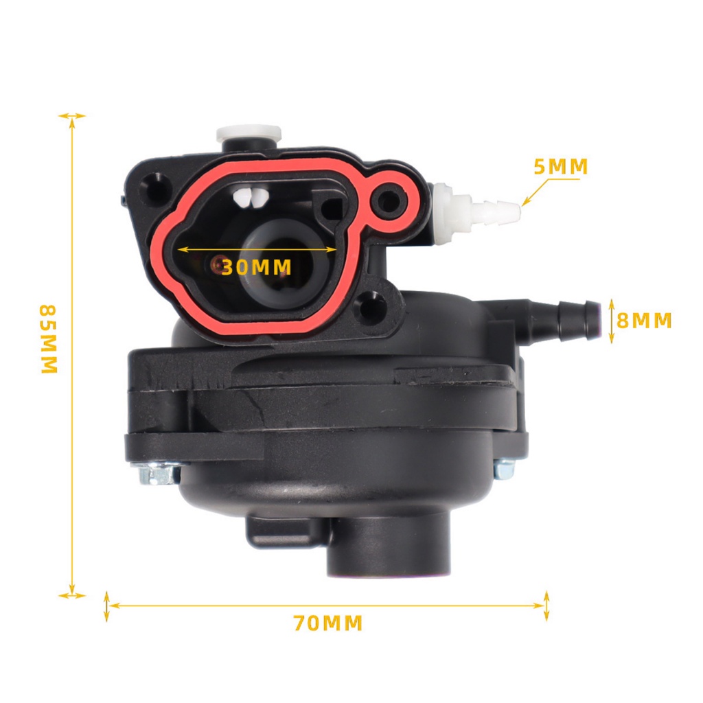 Fanghuay.mx Bộ Chế Hòa Khí Động Cơ Chổi Than Cho Briggs 125cc / 140cc