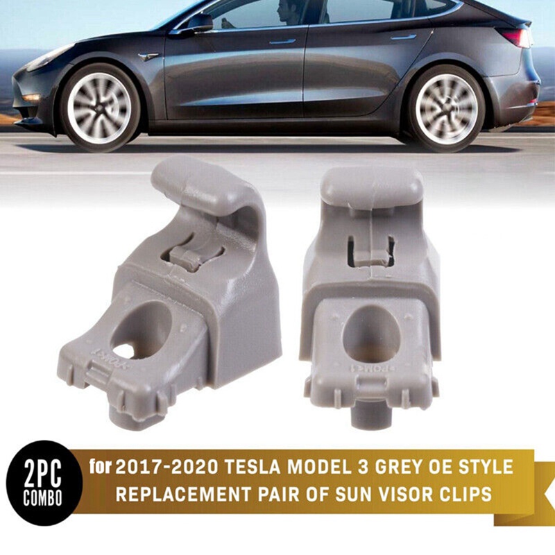 1 cái móc che nắng 113099300Sửa chữa clip thay thế cho Tesla Model 3 2017-2020