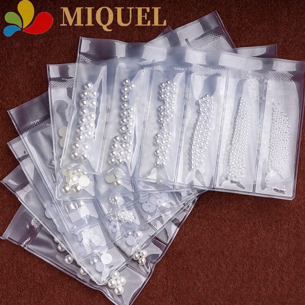 Hạt Ngọc Trai Giả Hình Bán Nguyệt 2Mm / 3Mm / 4Mm / 5Mm / 6Mm / 7Mm Dùng Trang Trí Móng Tay Nghệ Thuật Diy