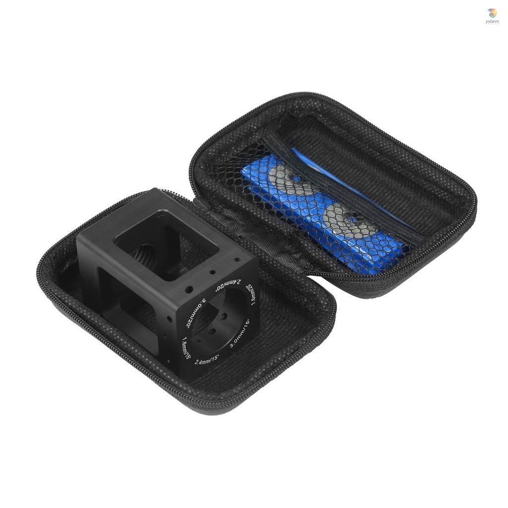 Dụng Cụ Mài Điện Cực Vonfram Vonfram Với 10 Bánh Xe Kim Cương Kèm 2 Túi Đựng