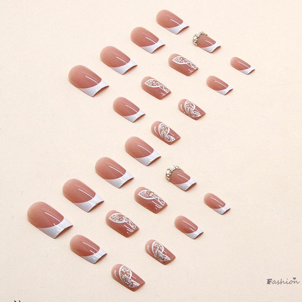 Móng Tay Giả Hình Vuông Nhiều Màu Quyến Rũ Và Quyến Rũ