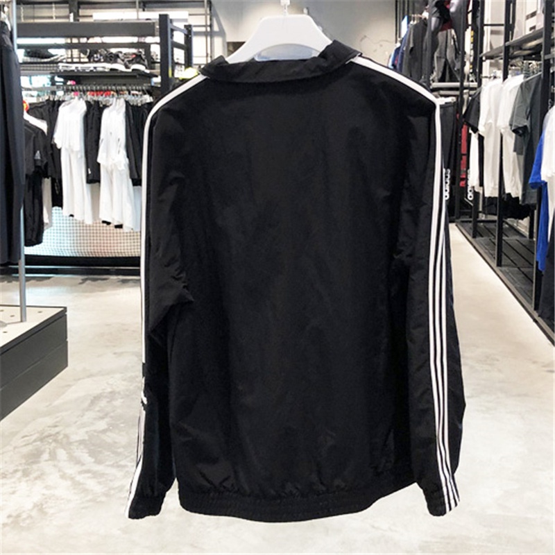 Áo Khoác Thể Thao Adidas Chính Hãng 100% Chống Nắng Có Khóa Kéo Cho Nam Và Nữ ED6092
