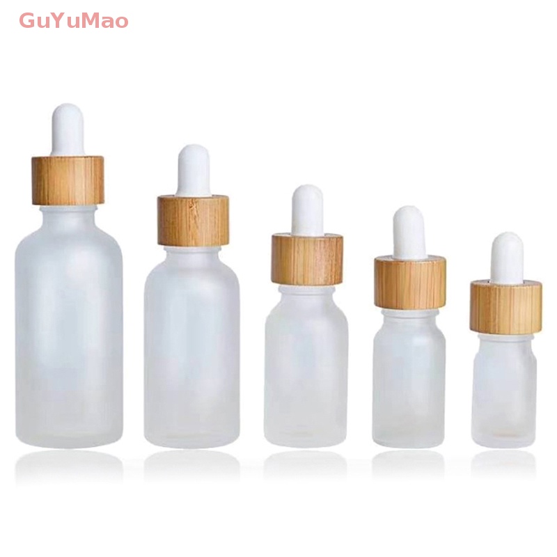 Bình Nhỏ Giọt Bằng Thủy Tinh Rỗng Có Nắp Bằng Gỗ 5ml - 100ml PRTA