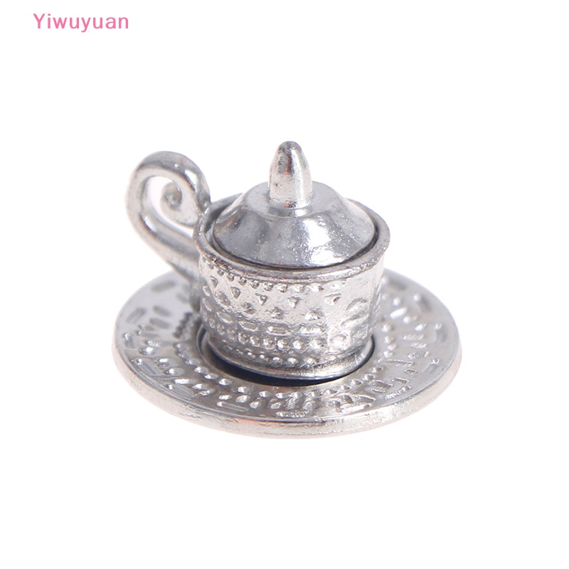 Bộ 10 Khay Trà / Cà Phê Bằng Kim Loại Màu Bạc Cho Nhà Bếp 1 / 12