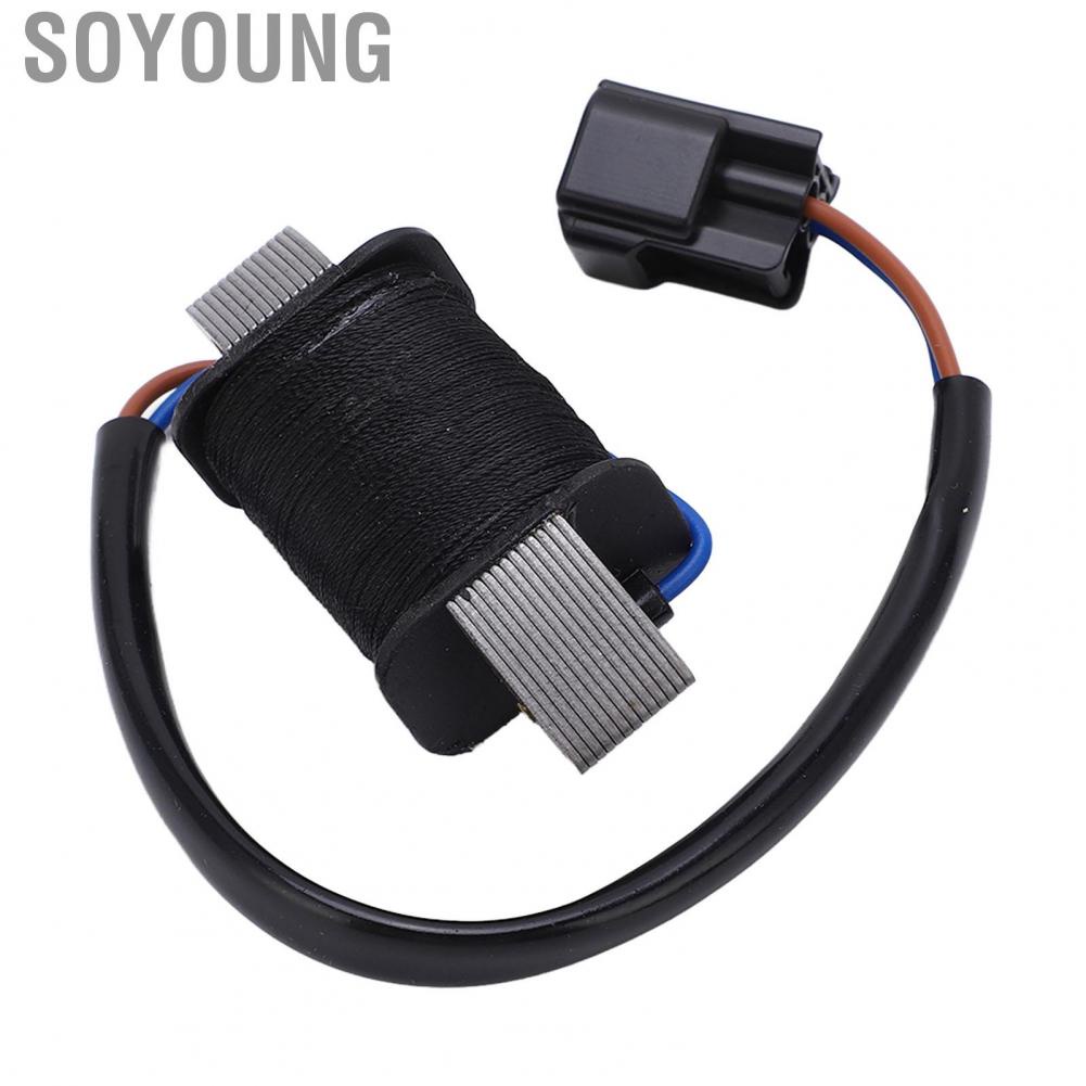 Soyoung Outboard Engine Charge Coil  Solid Direct Replacement Heat Resistant Outboard Charge Coil Lasting Performance Great Conductivity  for Outboard Engine
