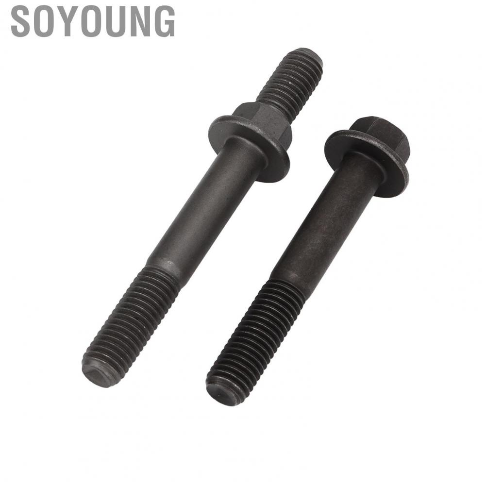 Soyoung Exhaust Manifold Bolts  Easy To Install Noise Reduction Firm 3901448  for Car