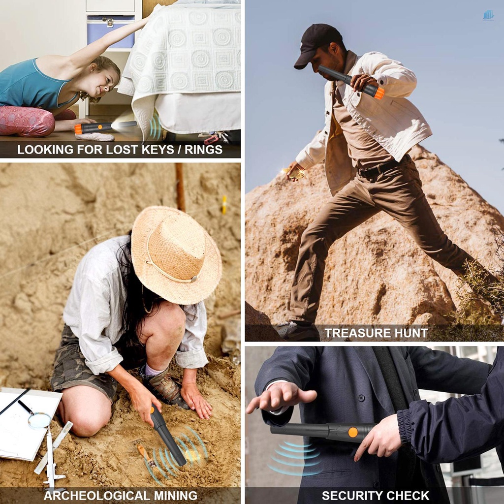 Máy Dò Kim Loại s2mwvn IP68 Chống Nước IP68 Có Thể Xoay 360 Độ Độ Nhạy Cao