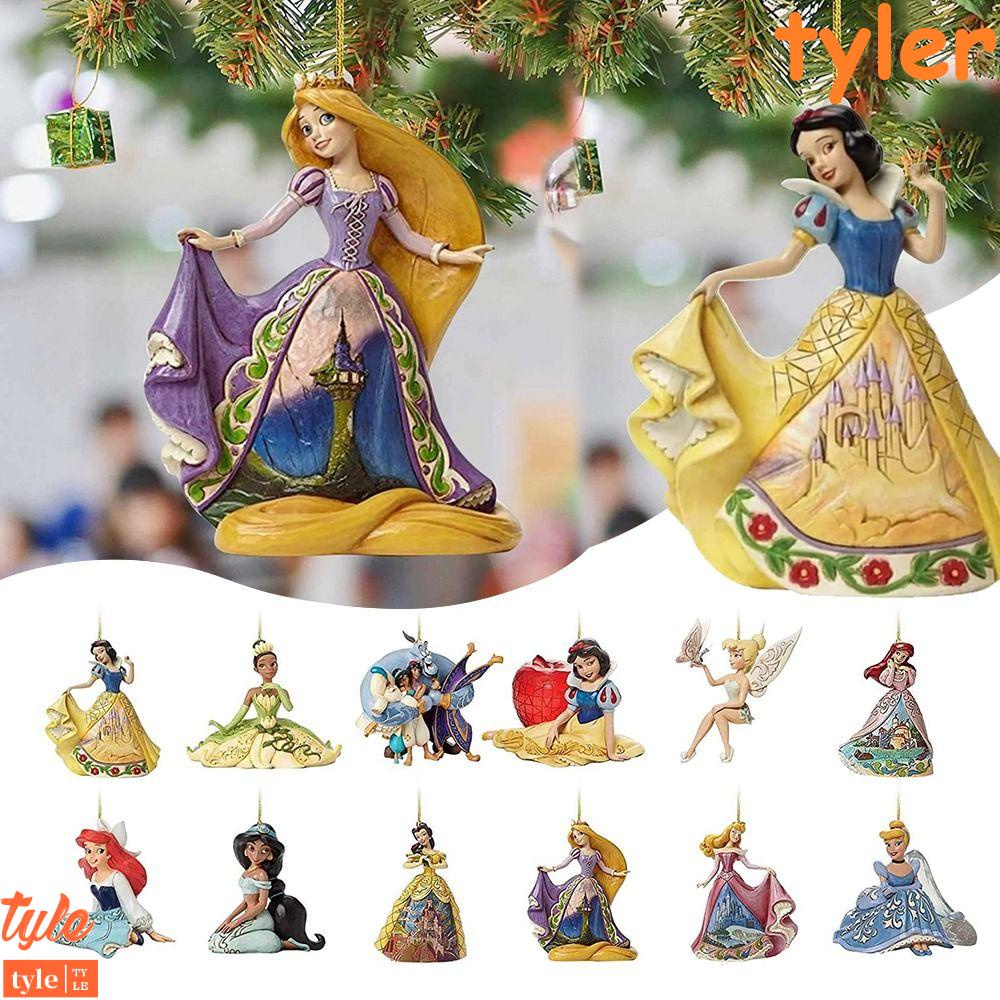 Búp Bê Công Chúa Bạch Tuyết Bằng Acrylic Treo Cây Thông Trang Trí Nhà Cửa / Xe Hơi TYLER1