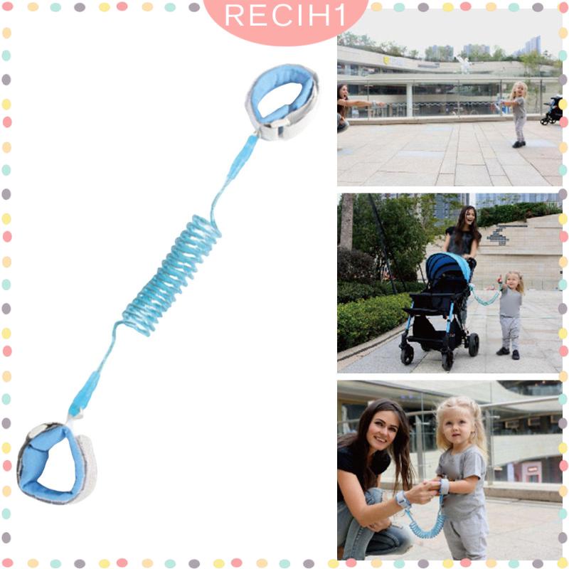 Dây Lò Xo Khóa Cổ Tay An Toàn Chống Thất Lạc Có Thể Thu Gọn 2M Cho Bé