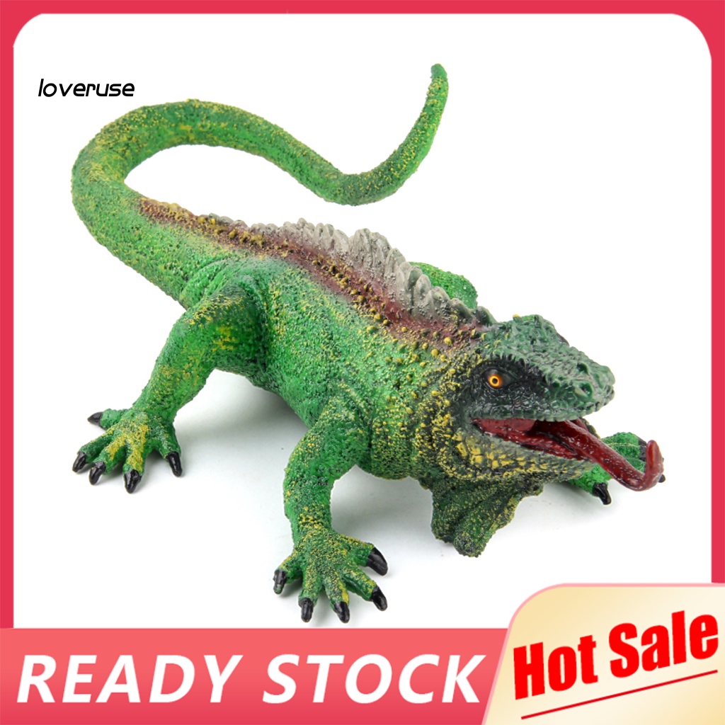 Mô Hình Thằn Lằn Bằng Nhựa Mềm Độc Đáo Sturdy