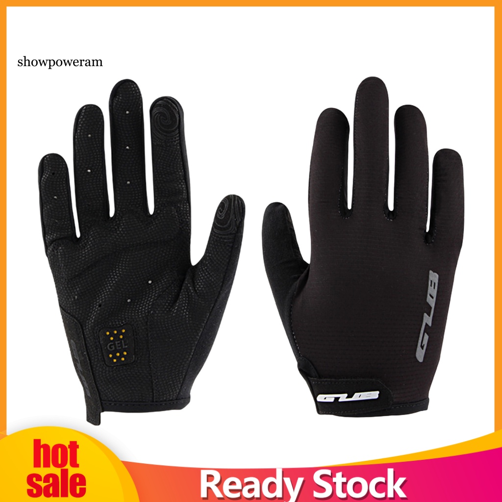 1 Đôi Găng Tay Xe Đạp Dài Toàn Ngón Unisex
