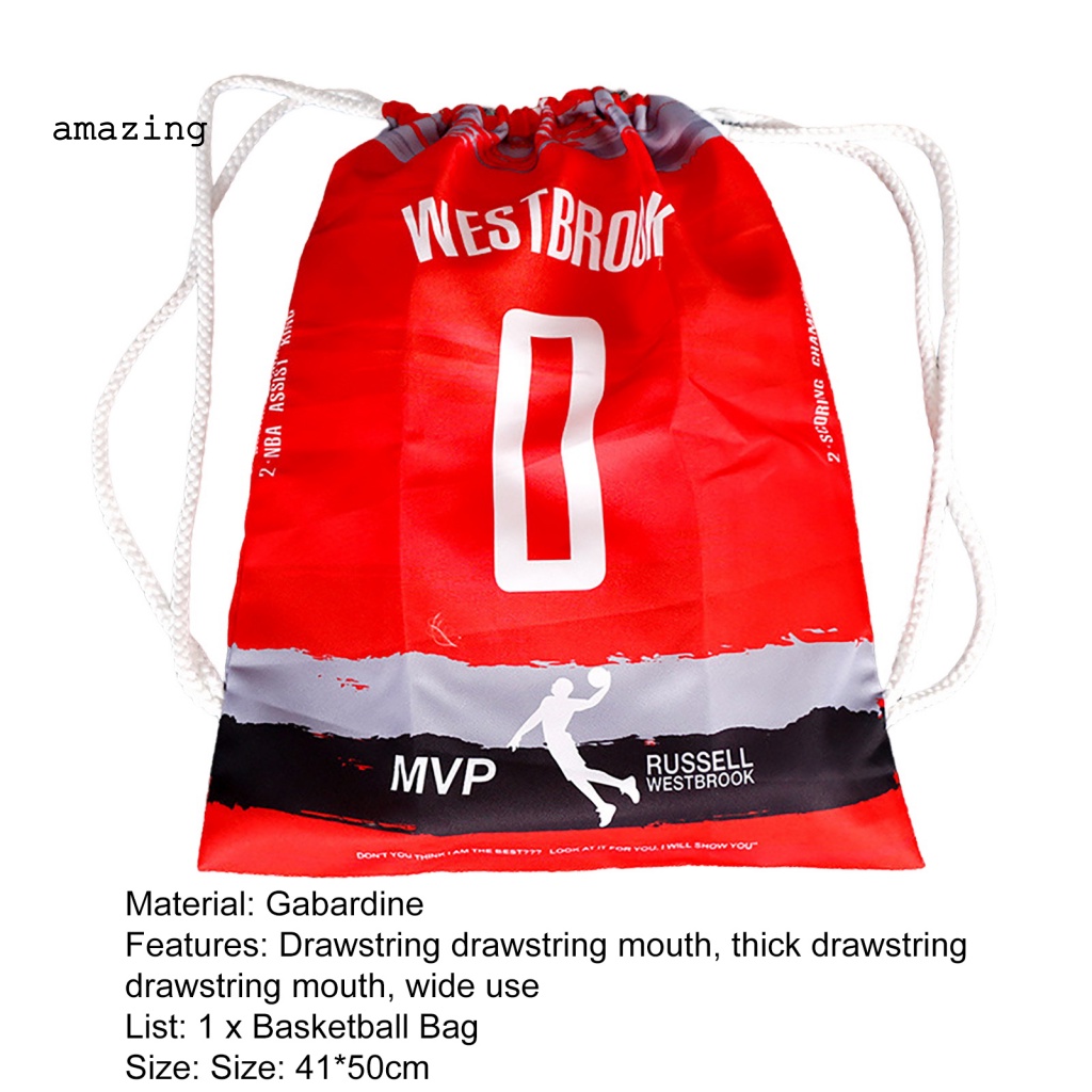 Túi Dây Rút Thể Thao Chống Nước In Họa Tiết