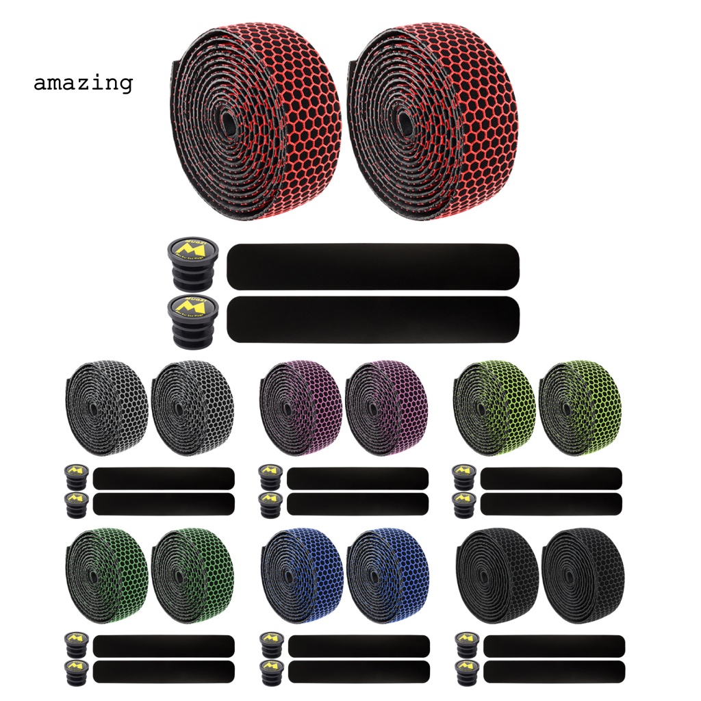 1 Bộ Băng Quấn Tay Lái Xe Đạp Chống Trượt Thoáng Khí