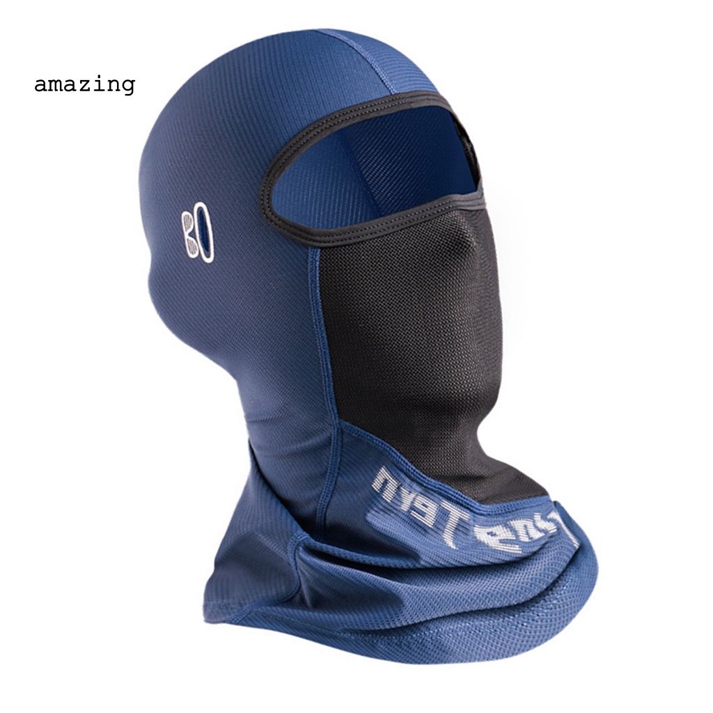 Khẩu Trang Spandex Thiết Kế Lỗ Thoải Mái Khi Đạp Xe