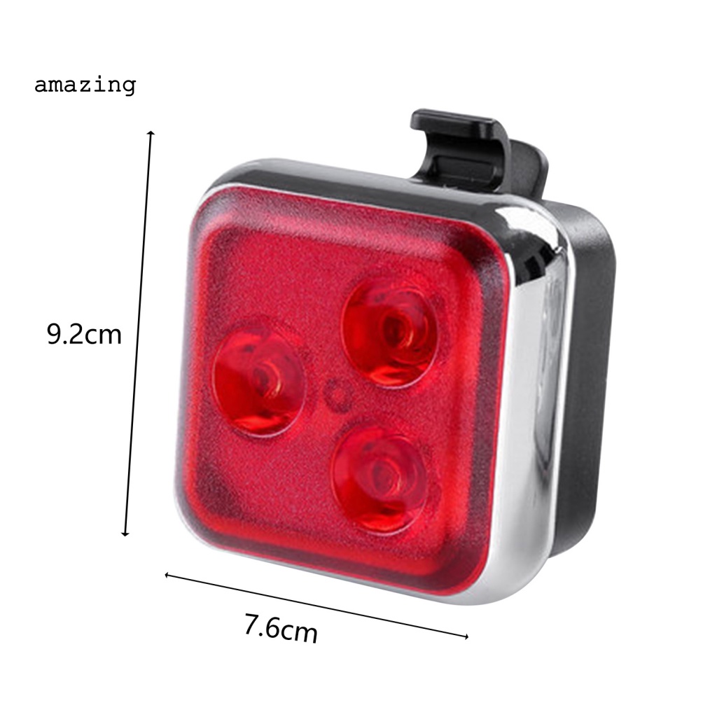 Đèn Cảnh Báo An Toàn Siêu Sáng Có Thể Sạc Lại Cho Xe Đạp MTB