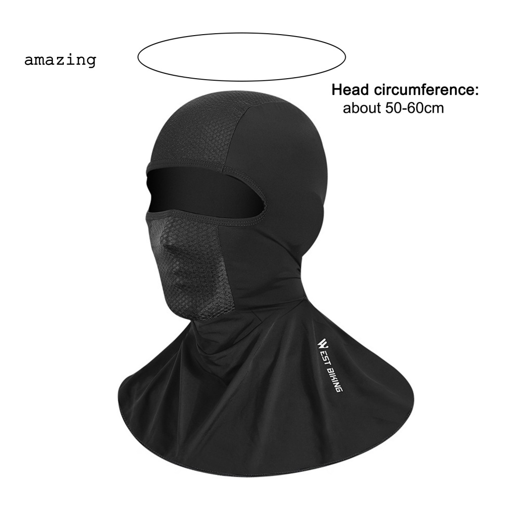 Mũ Trùm Đầu Siêu Nhẹ Mềm Mại Tiện Dụng Khi Đạp Xe / Leo Núi