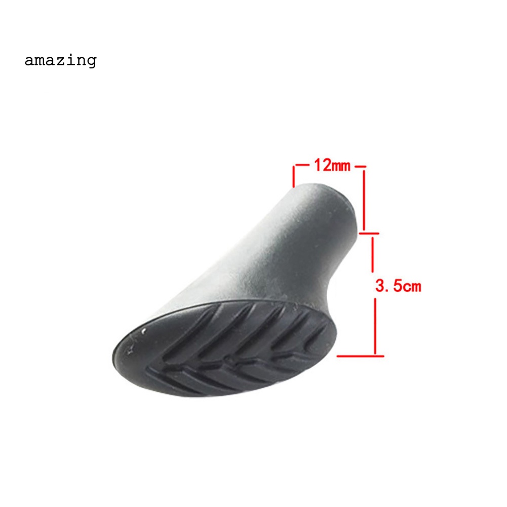 Vỏ Bọc Đầu Gậy Alpenstock Mini Bằng Cao Su Tiện Dụng Cho Đi Bộ Đường Dài / Cắm Trại