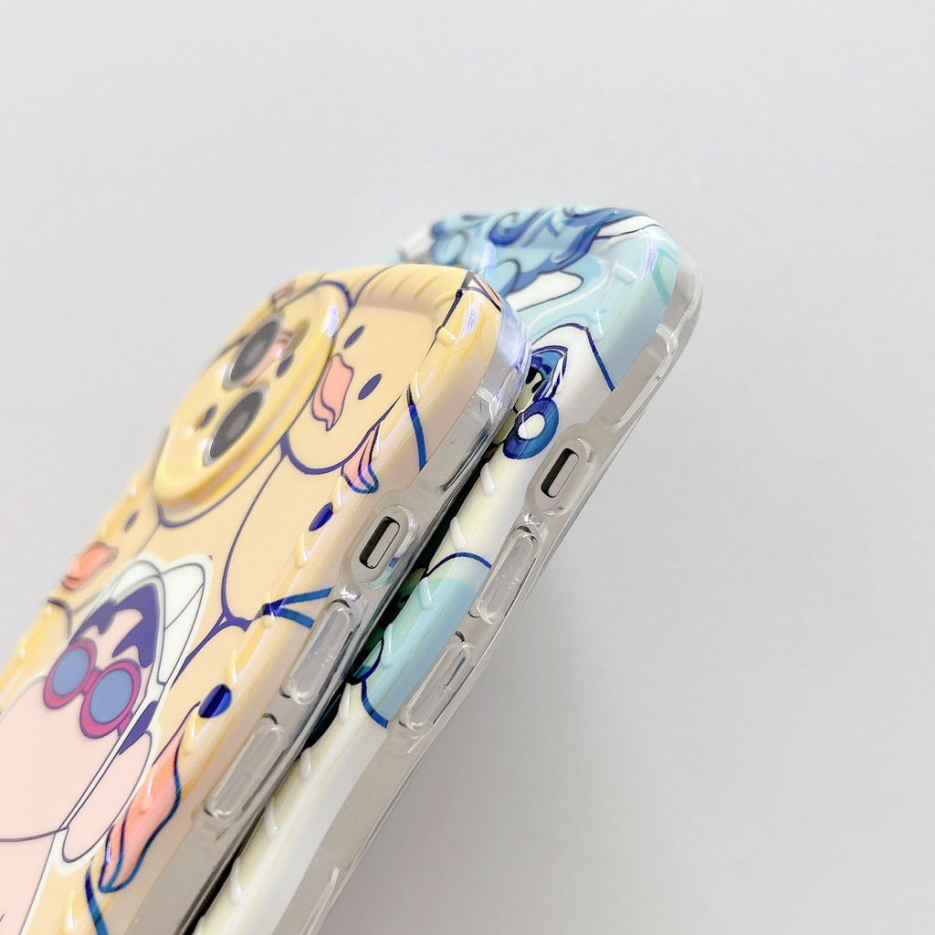 Ốp Điện Thoại TPU Blu-ray Chống Trượt Chống Sốc In Hình Shinchan Cho Apple IPhone 14 13 12 11 Pro Max