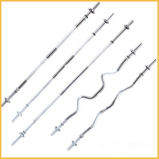 Thanh đòn ghép tạ 1m2, 1m5, 1m8 sắt đặc mạ inox