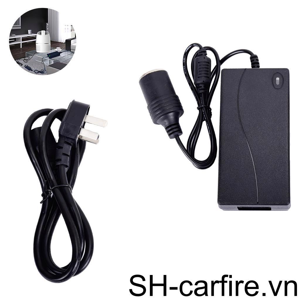 Bộ Chuyển Đổi Nguồn Điện Từ 220V Sang 12V Đa Năng Dành Cho Ô Tô AC-DC