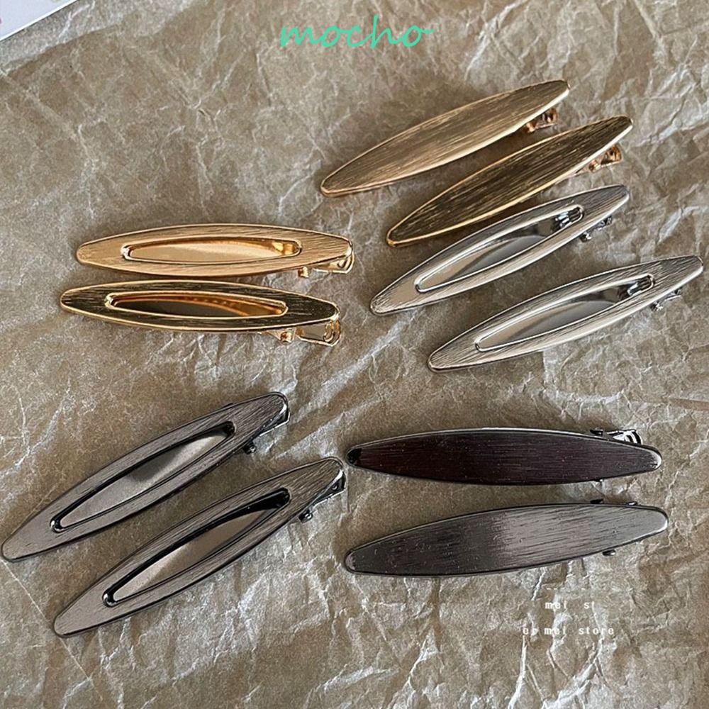 Kẹp Tóc Kim Loại MOCHO Thiết Kế Đơn Giản Ngọt Ngào|Kẹp Tóc Phong Cách Harajuku Hàn Quốc y2k Cho Nữ
