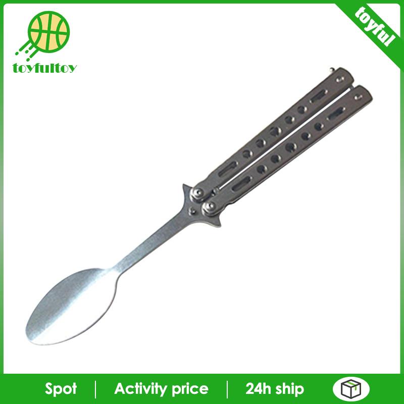 Muỗng Hình Bướm Dạng Mở Dùng Để Nướng BBQ Khi Đi Du Lịch