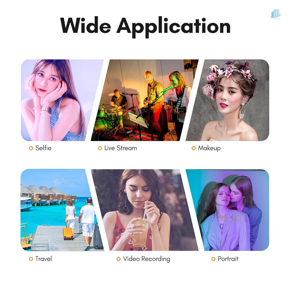 Giá Đỡ Đèn Chụp Ảnh Bằng Hợp Kim Nhôm Có Lỗ Vít 1 / 4 Inch Chịu Tải Nặng 5KG Đa Năng Cho smartwatchinone KINGJOY FL019S