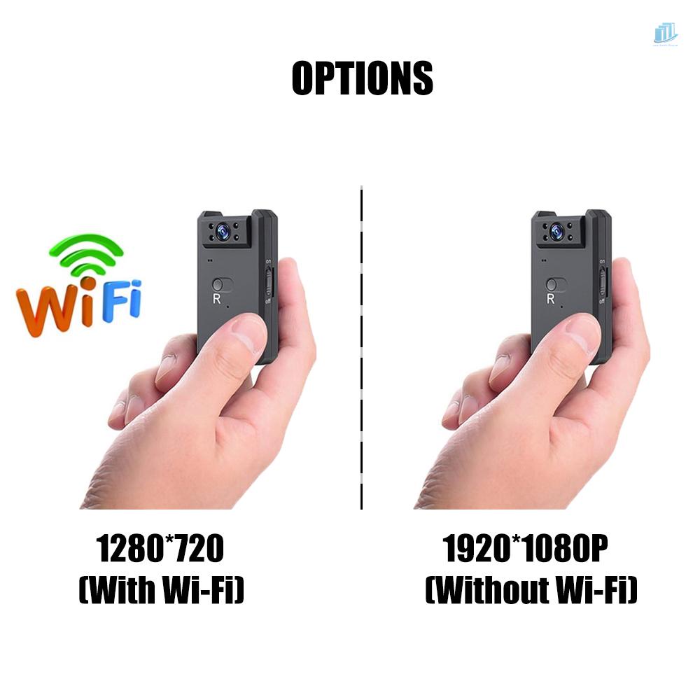 Máy Quay Phim Không Dây 1920 * 1080p HD Cảm Biến Chuyển Động Ban Đêm Góc Rộng Có Ngăn Đựng Thẻ TF Cho Thú Cưng