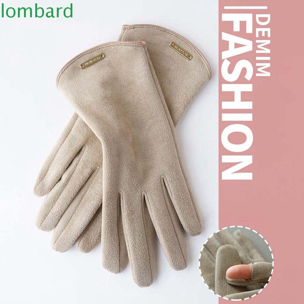 Găng tay da hở ngón thời trang cho nam nữ