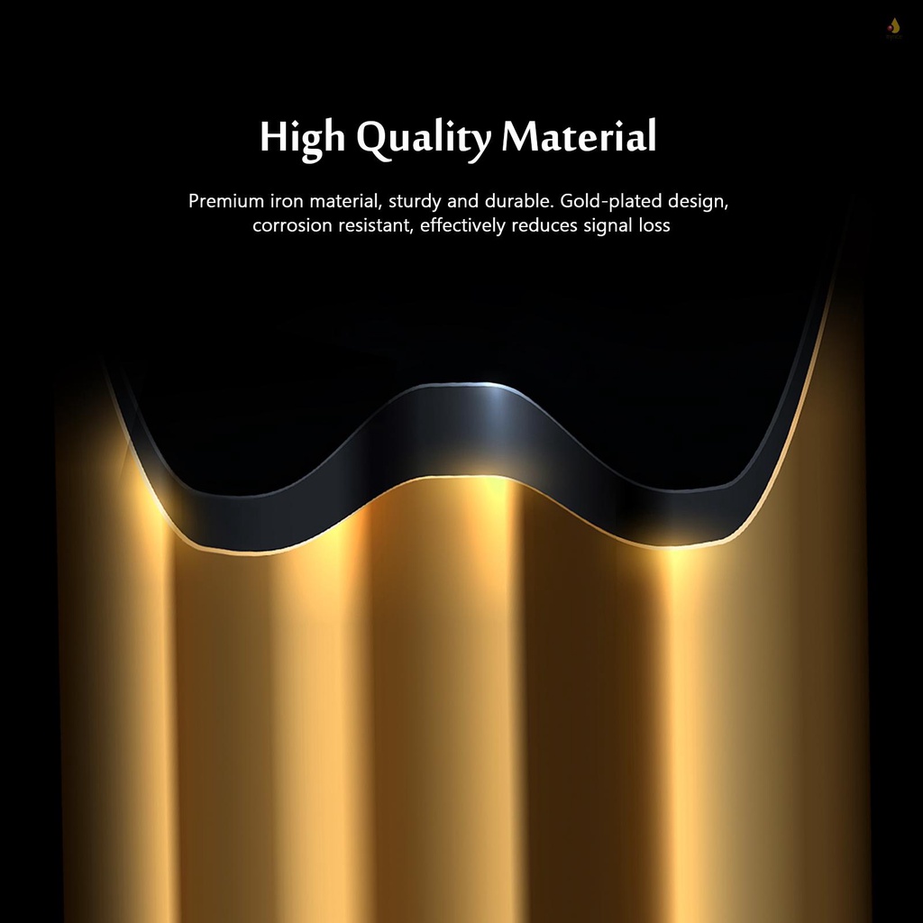 Set 10 Giắc Cắm Chuyển Đổi 6.35mm 1 / 4 '' Sang 3.5mm 1 / 8 '' Chuyên Dụng Cho Đàn Guitar Điện / Amp