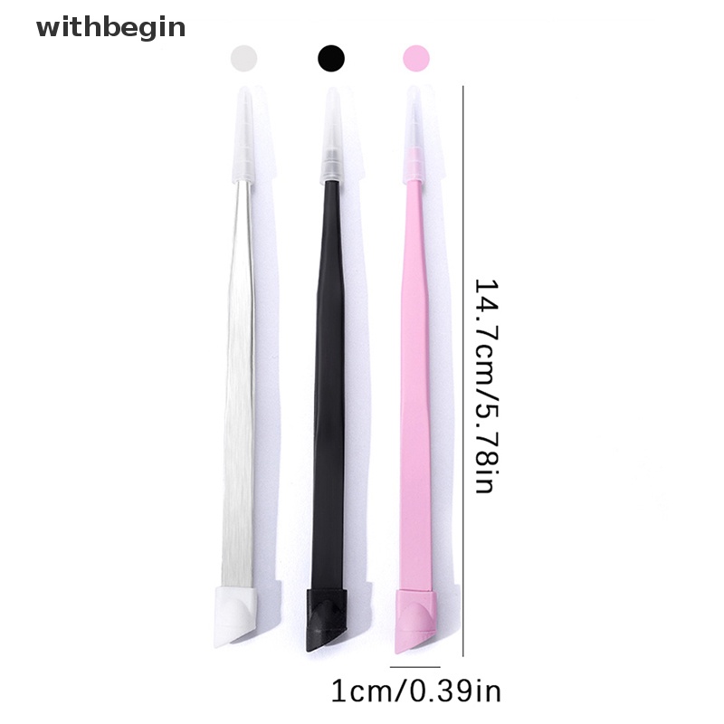 Nhíp Đầu Silicone Nhấn Gắp Đá 3D Trang Trí Móng Tay Nghệ Thuật