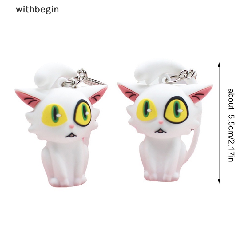 Vòng cổ / Móc Khóa Mặt Hình Mèo Hoạt Hình Mẫu 2023 Thời Trang Dành Cho Nữ