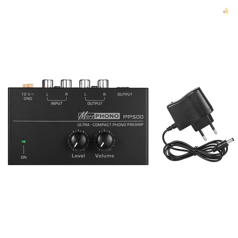 Bộ Dụng Cụ Hiệu Phono Preamp Prea Với Mức Độ Âm Lượng Và Điều Khiển Âm Lượng Đầu Vào &amp; Đầu Ra 1 / 44