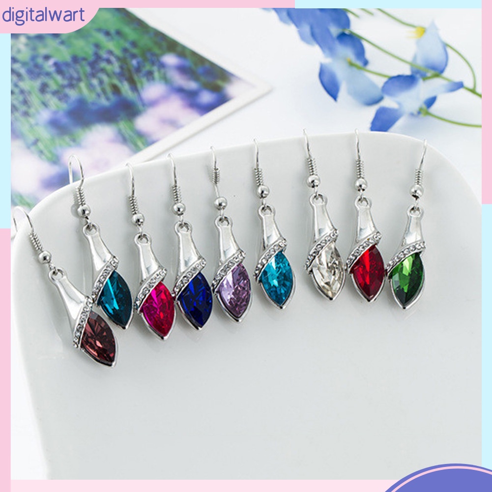 Bộ Trang Sức Gồm Vòng cổ / Bông Tai / Vòng Tay Đính Đá Thời Trang Cho Nữ