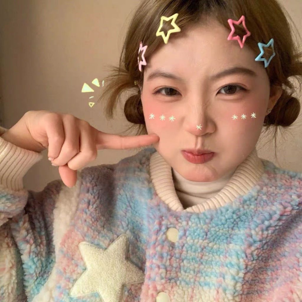 Kẹp Tóc Hình Ngôi Sao Dễ Thương Xinh Xắn Dành Cho Bé Gái