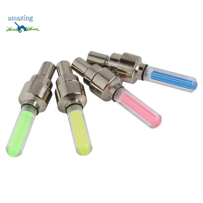 Nắp Van Bánh Xe Có Đèn LED Phát Sáng Dành Cho Xe Hơi Xe Đạp Xe Máy