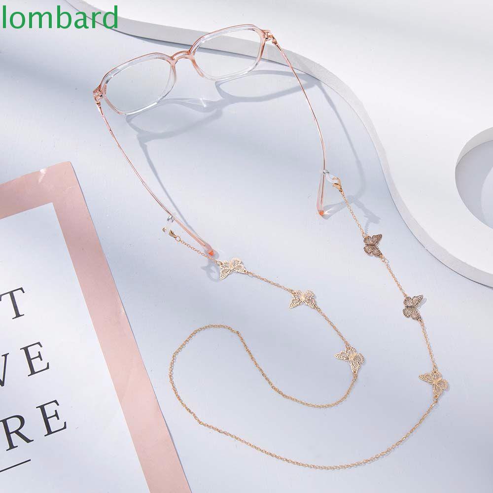 Dây Đeo Mắt Kính Chống Thất Lạc Hình Tròn / Trái Tim / Bướm Rỗng Kiểu Hàn Quốc Cho Nữ