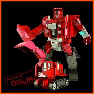 Máy Xúc Lửa cứu hỏa biến hình Robot-loại lớn