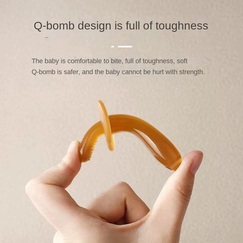 Đồ Chơi Que silicone Ngậm Mọc Răng Chống Ăn Tay Cho Bé