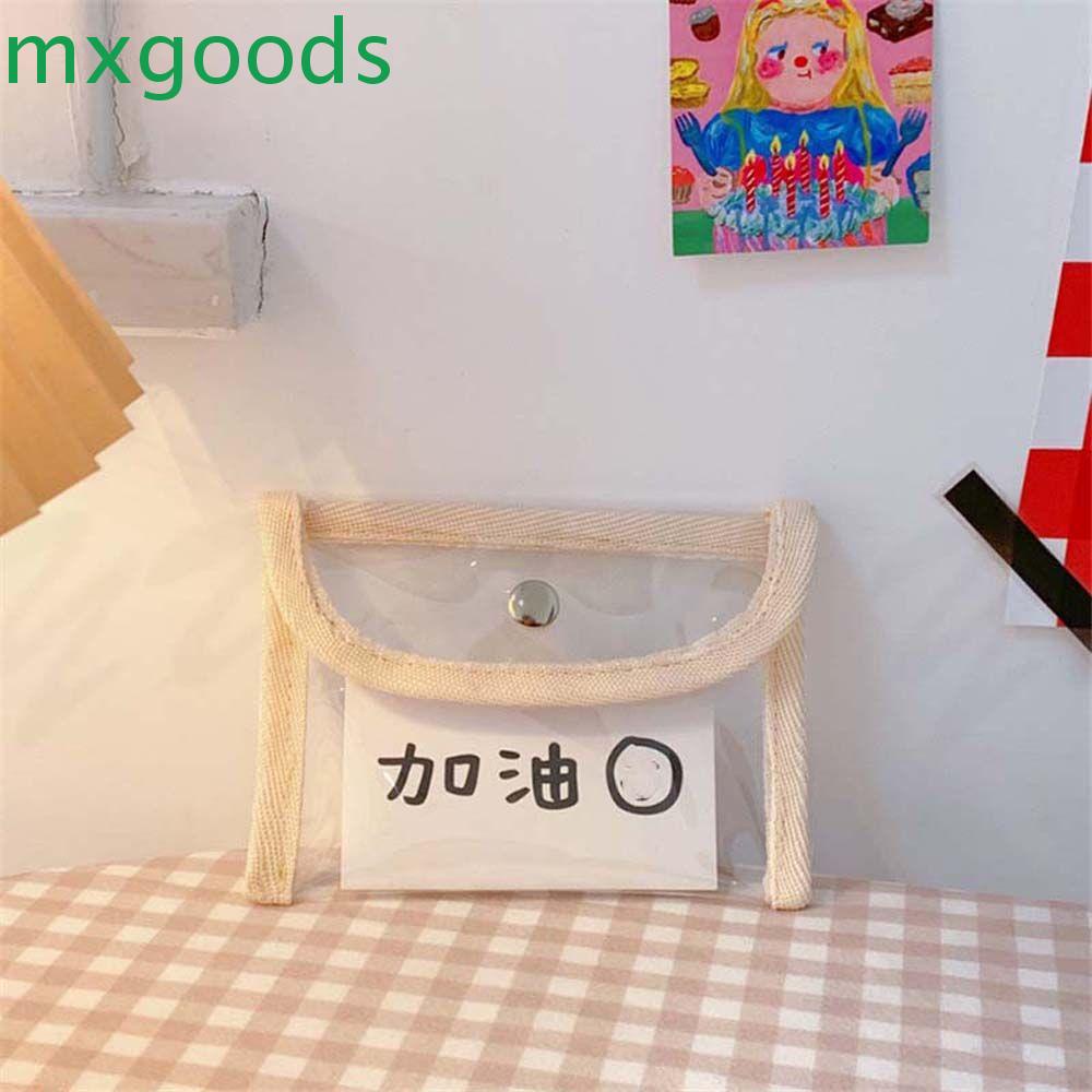 Ví Đựng Tiền Xu Mini Bằng PVC Trong Suốt Dễ Thương Cho Bạn Gái