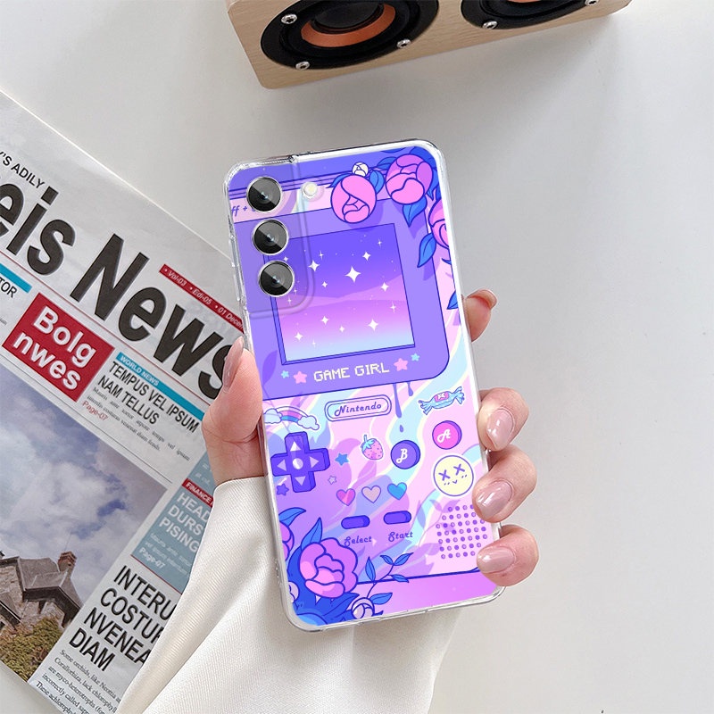 Ốp Điện Thoại Mềm Trong Suốt Chống Sốc Cho Samsung S8 S10 S9 S20 S21 S23 Plus S21 FE S22 Ultra Note 9 10 Plus 20 Ultra 5G